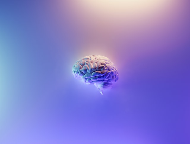 3D render of brain