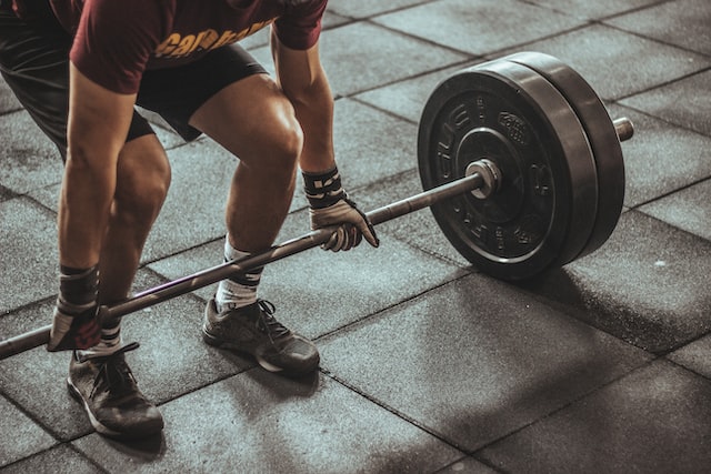 Person doing weight lifting exercise for Strength Training